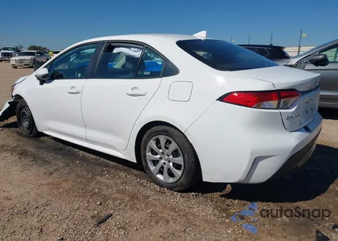 2025 Toyota Corolla Le z USA, uszkodzony, nr VIN 5YFB4MDE9SP291522